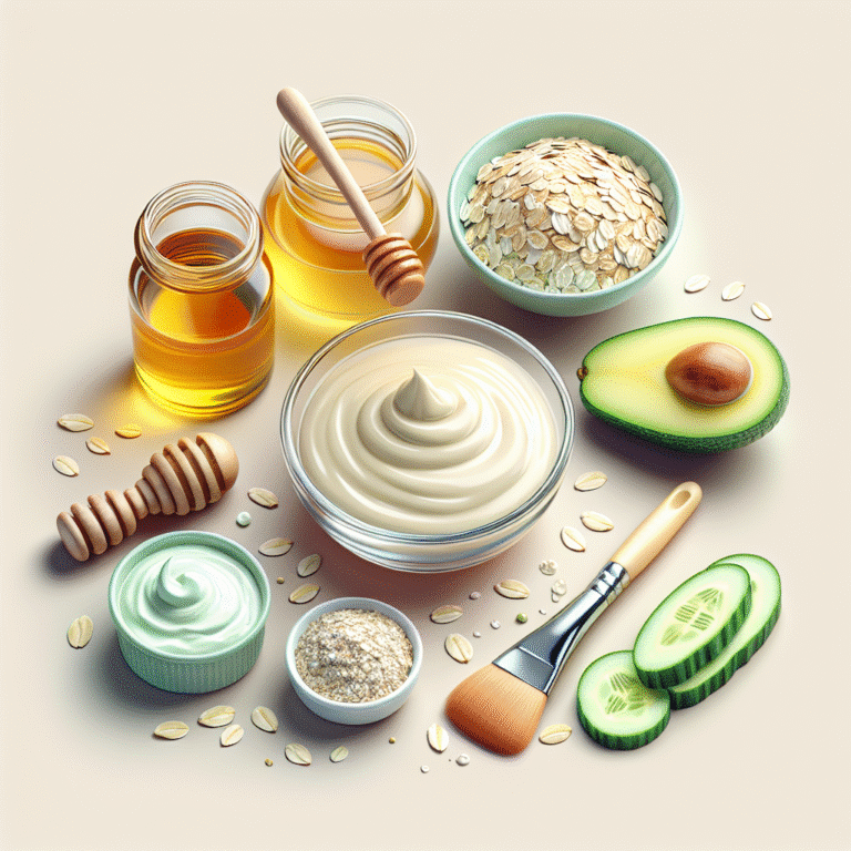 Receita de máscara facial antirrugas caseira com ingredientes acessíveis