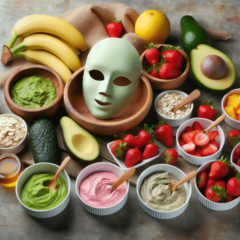 Máscaras caseiras de frutas para o rosto: frescor e nutrição