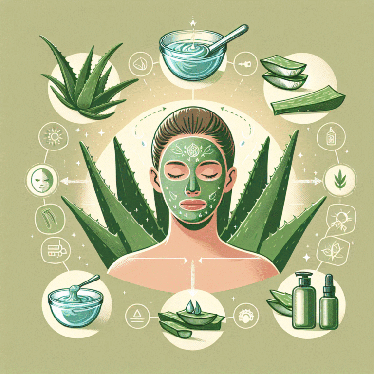 Como fazer máscara facial com aloe vera e seus benefícios