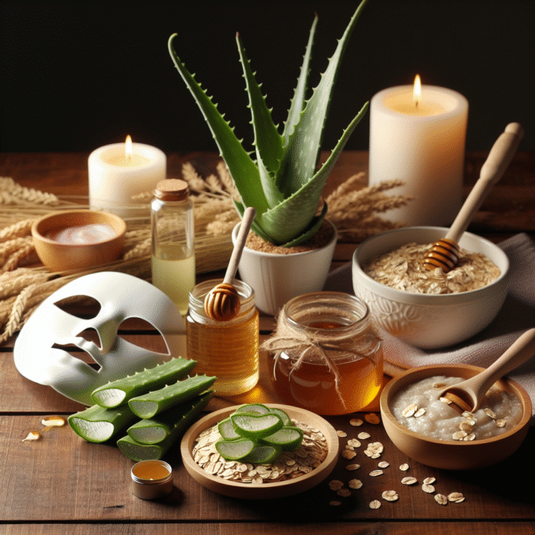 Máscaras naturais para pele sensível: cuidados suaves