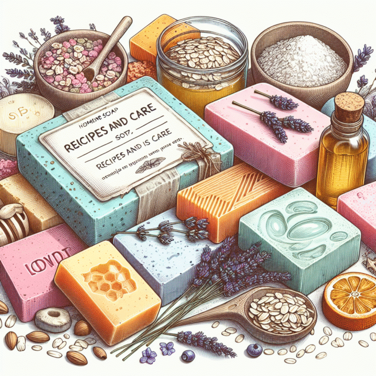 Sabonetes caseiros para pele sensível: receitas e cuidados