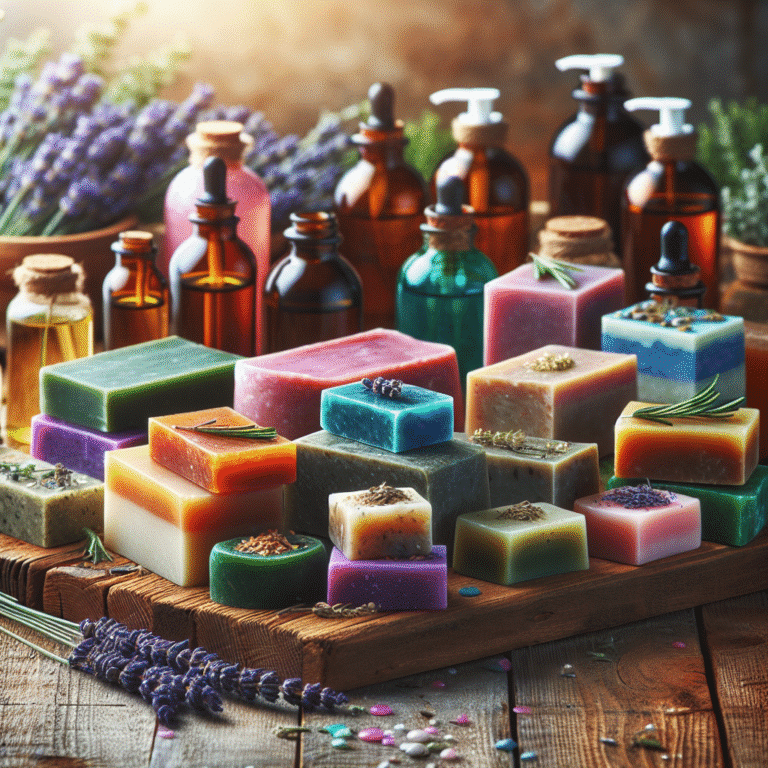 Sabonetes artesanais com óleos essenciais: um guia completo