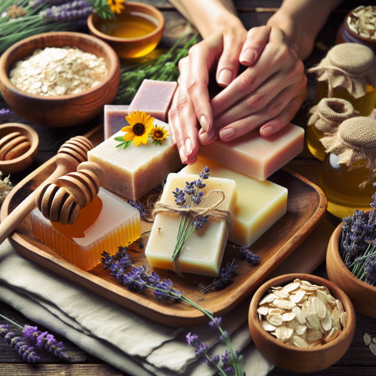 Sabonetes caseiros para pele sensível: Dicas e truques