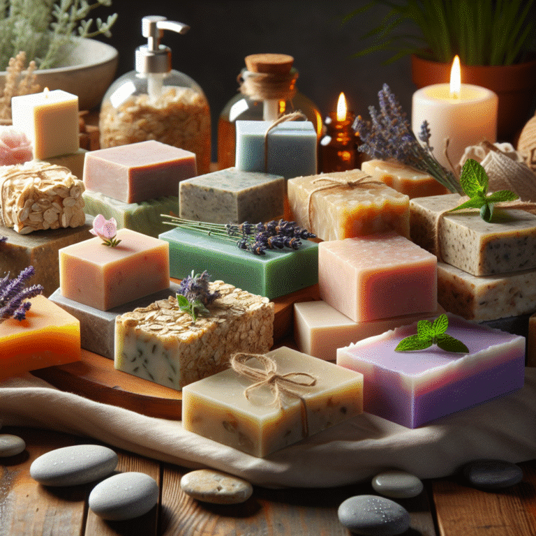 Sabonetes naturais relaxantes para banho: Relaxamento ao seu alcance