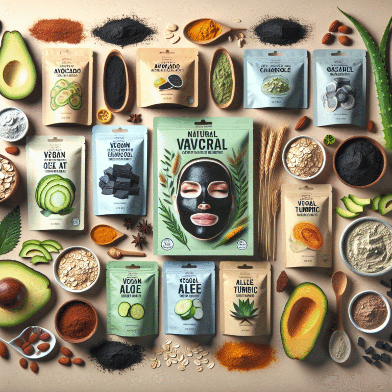 Descubra as melhores máscaras faciais veganas e naturais