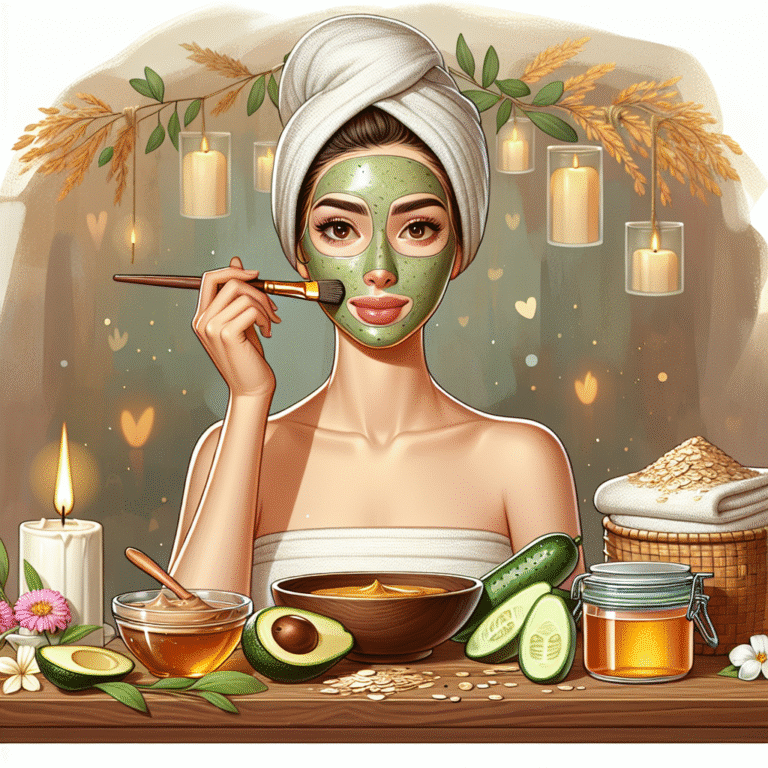 Máscaras caseiras nutritivas para a pele e tratamento eficaz