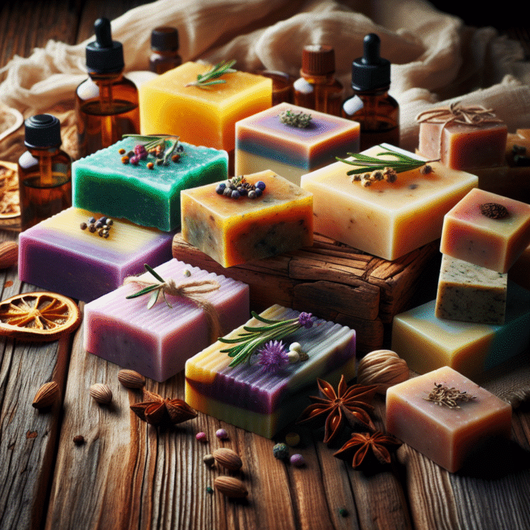 Sabonetes artesanais com óleos essenciais: um guia prático