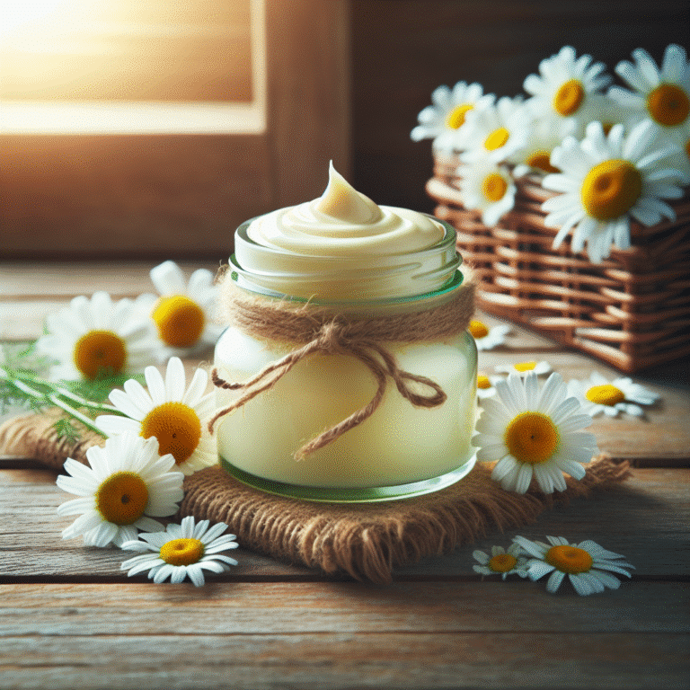 Dicas para um creme calmante caseiro com camomila