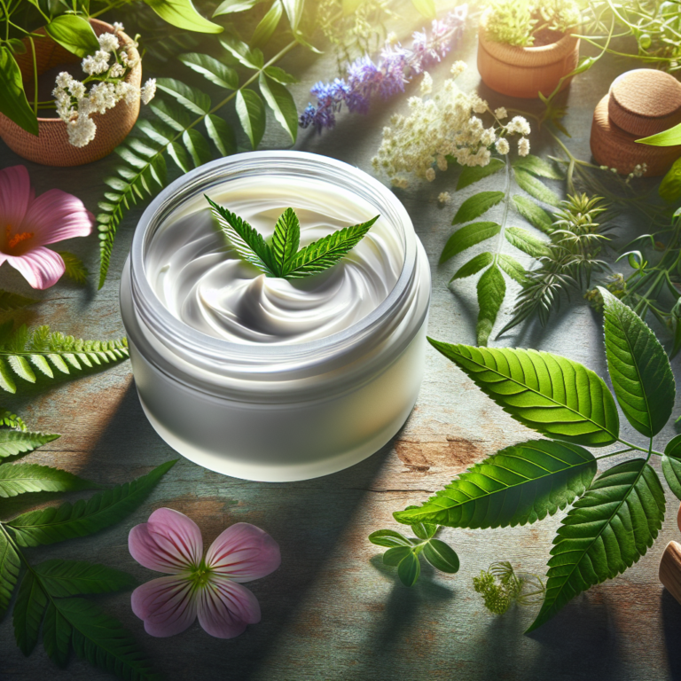 Creme natural nutritivo para o corpo