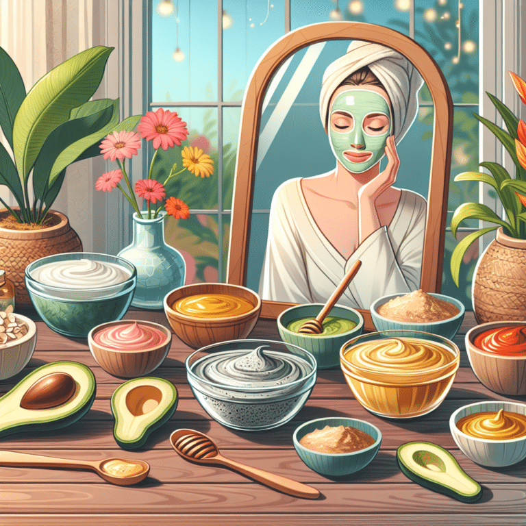 Máscaras faciais caseiras para pele madura: rejuvenescendo a beleza