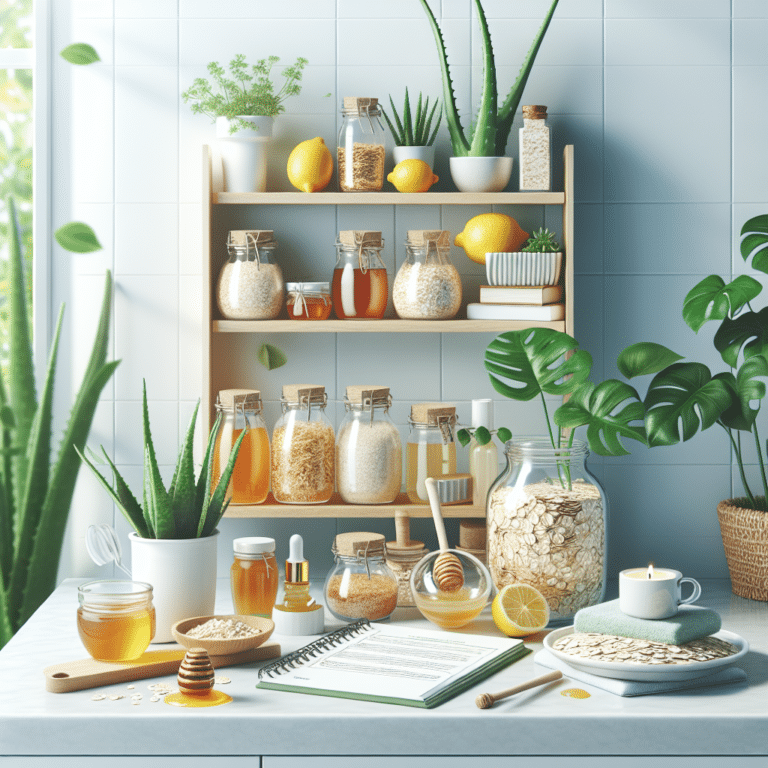 Como planejar rotina de beleza com produtos caseiros