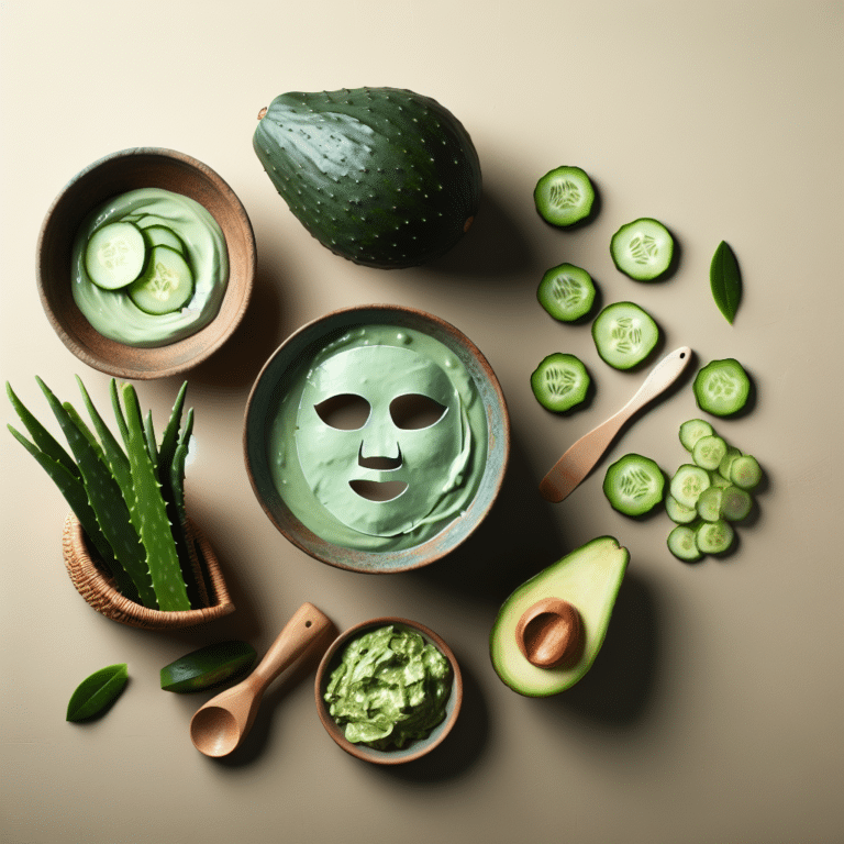 Máscaras faciais relaxantes e naturais: momentos de autocuidado