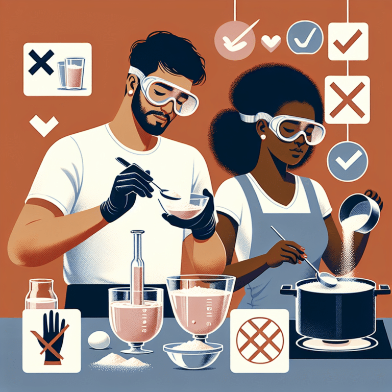 Dicas de segurança ao fazer produtos de beleza caseiros