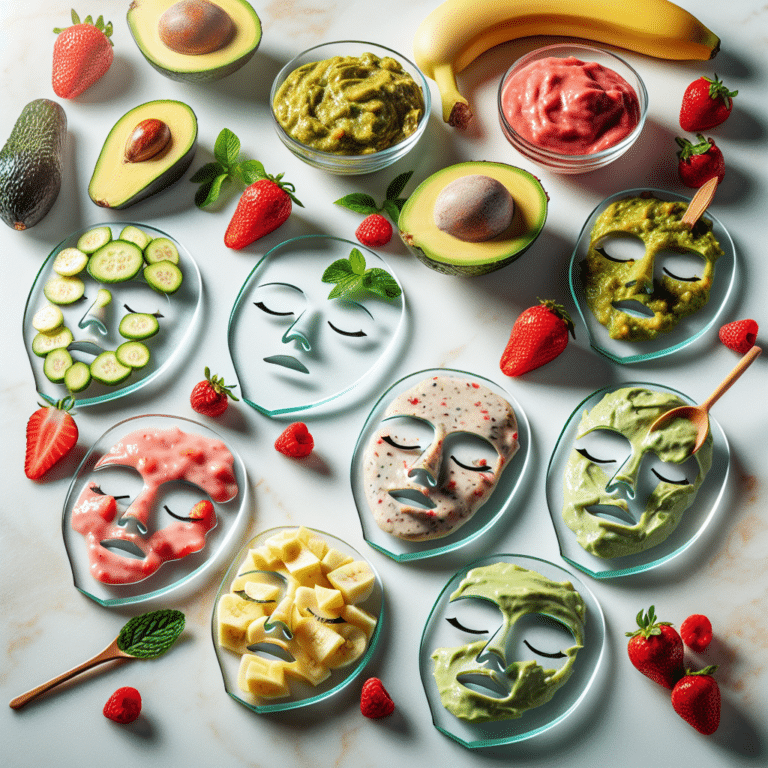 Máscaras caseiras de frutas para o rosto: frescura e nutrição