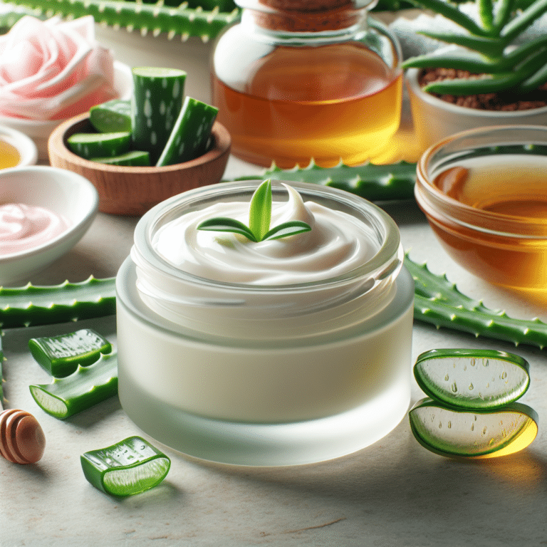 Creme facial caseiro para acne