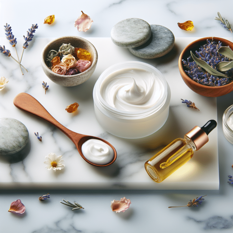 Cremes naturais para pele seca