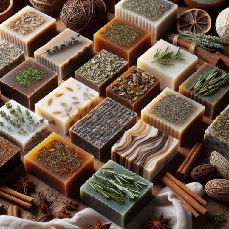 Sabonetes artesanais com ervas naturais: aromas e propriedades