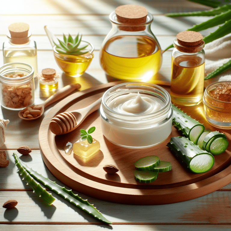 Creme facial caseiro para pele oleosa