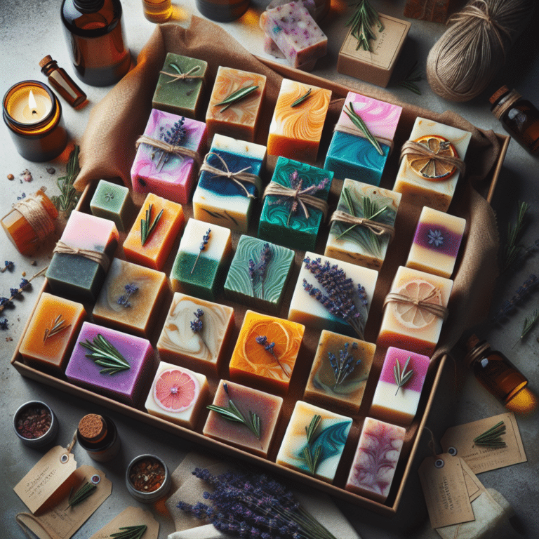 Sabonetes artesanais com óleos essenciais: aromas e benefícios